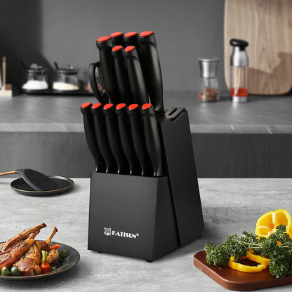 Kitchen Knife Block Set