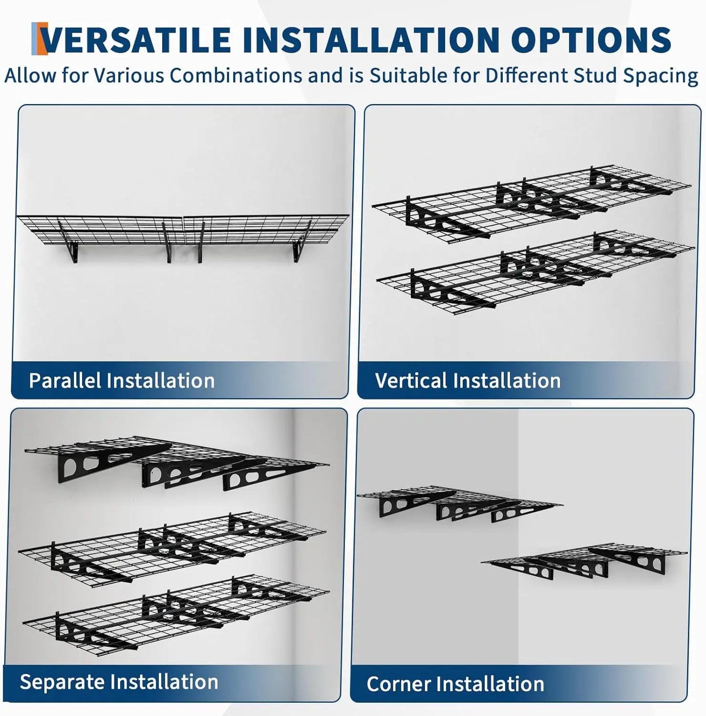 Garage Basement Wall Shelving