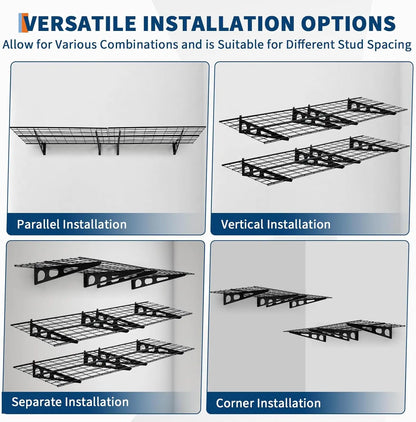 Garage Basement Wall Shelving
