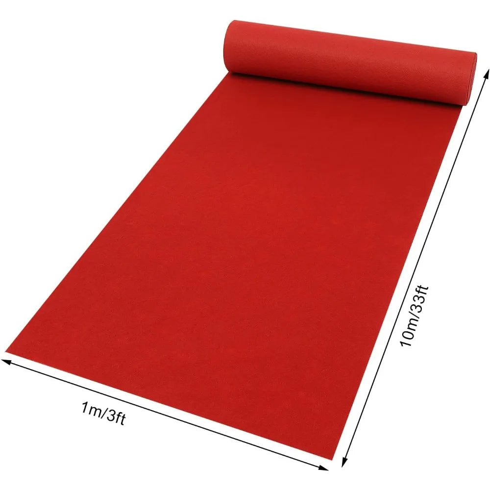 Red Outdoor Carpet Runner, Aisle Runner, Party Runner.