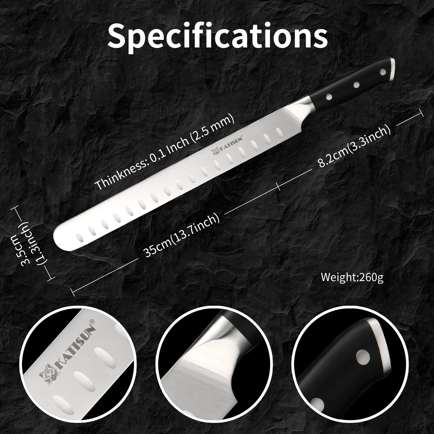 Round Tip Slicing Knife