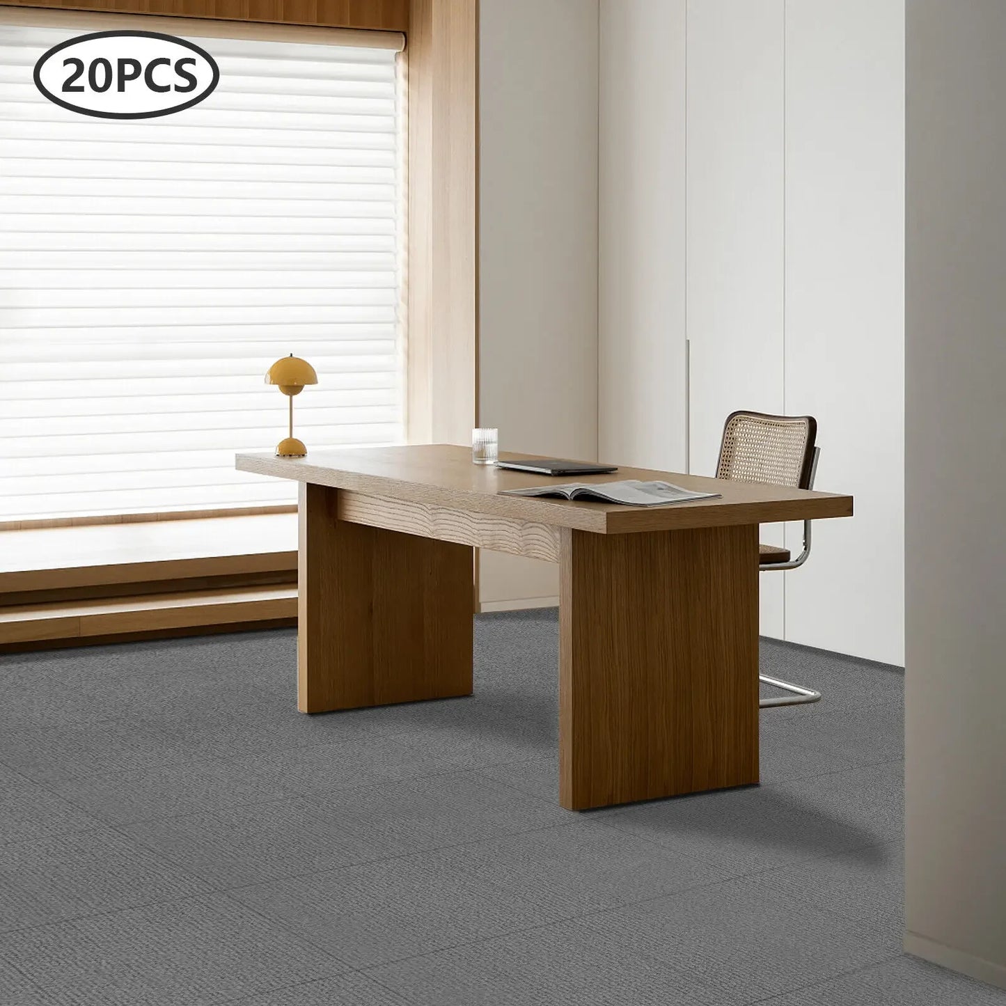 20 Pieces 50x50 cm Self Adhesive Carpet Tiles