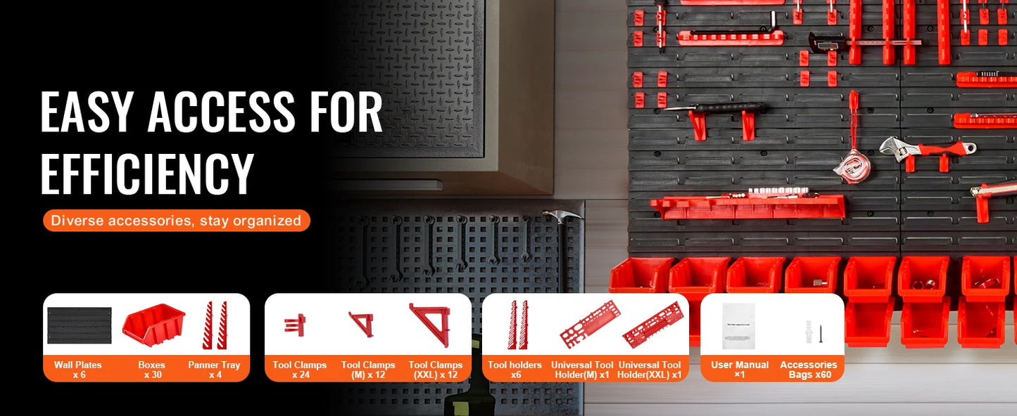 Wall Mounted Storage Bins