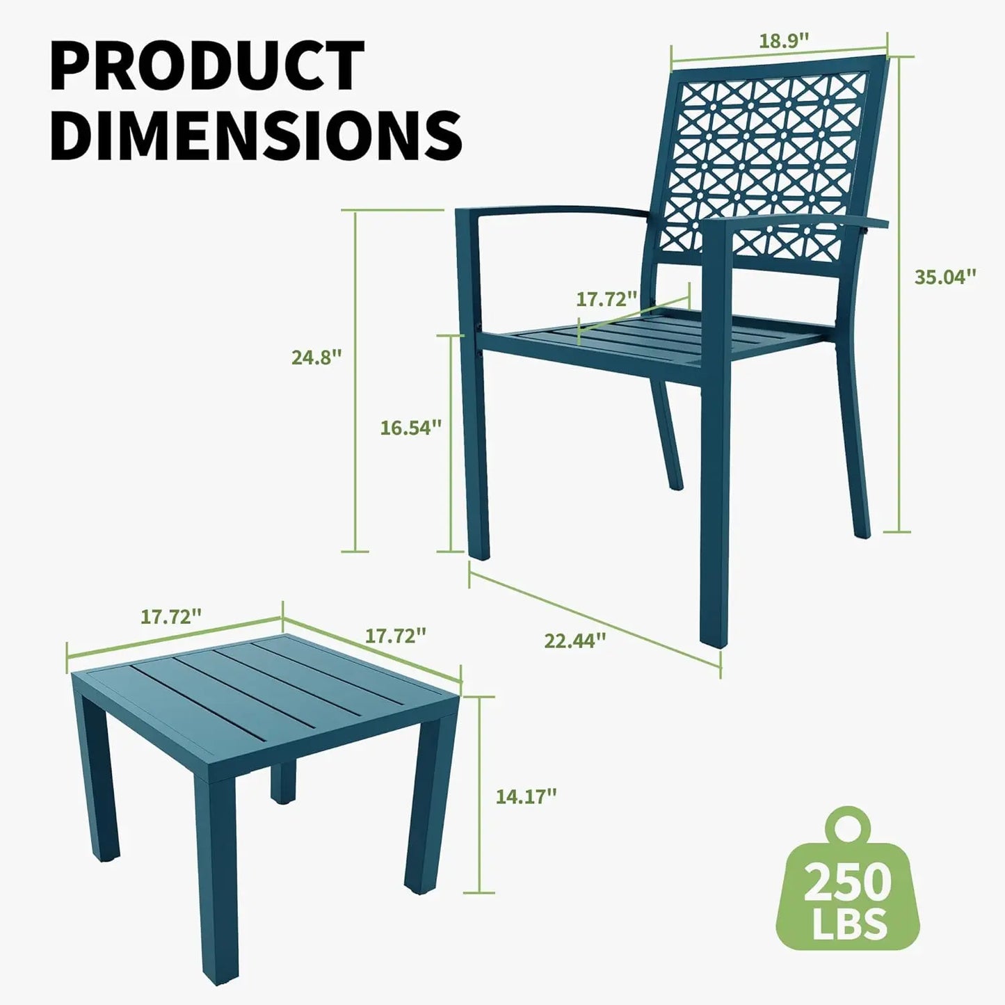 Patio Bistro Set