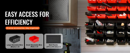 48pcs Parts Storage Bins
