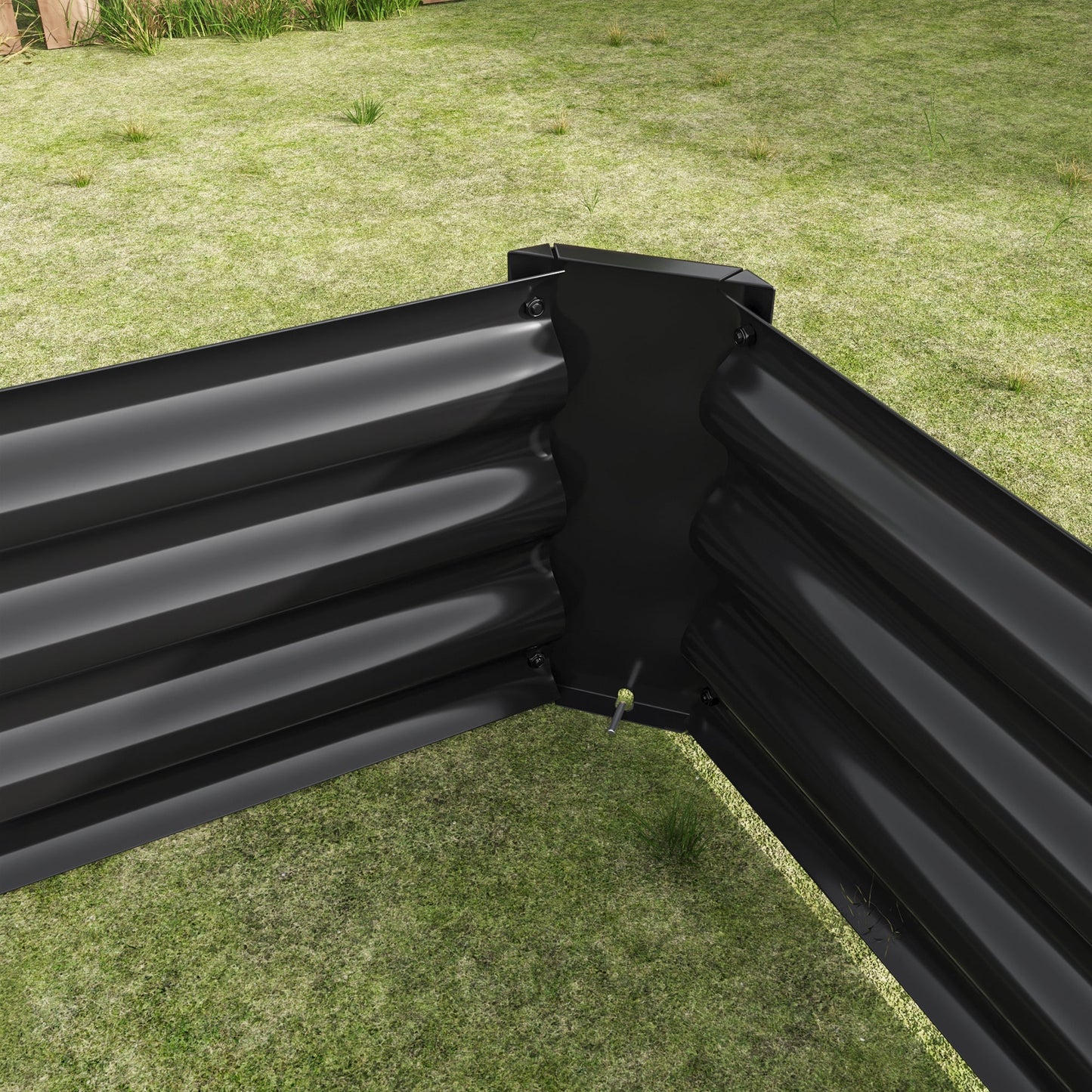 Raised Garden Bed 6×3×1 ft