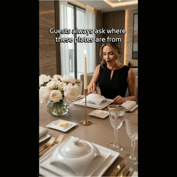 Porcelain Dinnerware Set