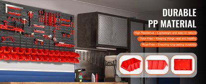 Wall Mounted Storage Bins